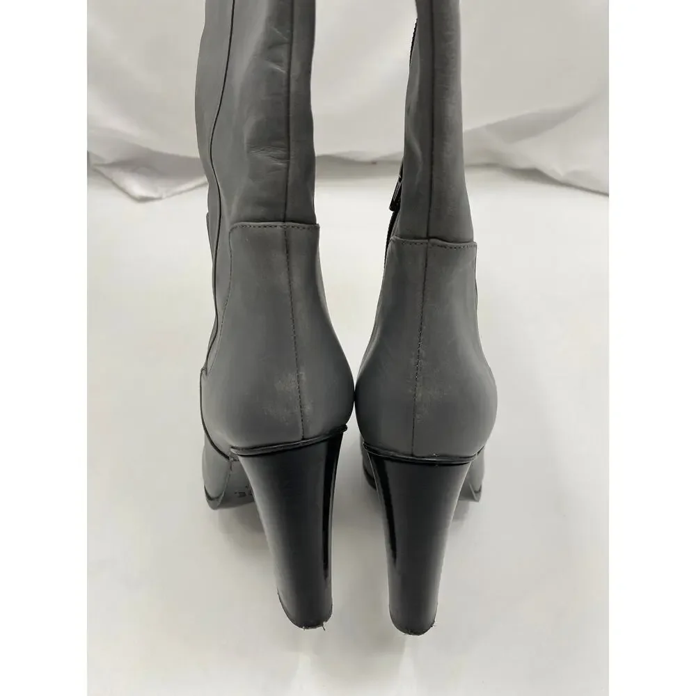 Vince 9 Dempsey over-the-knee OTK block heel boot grey